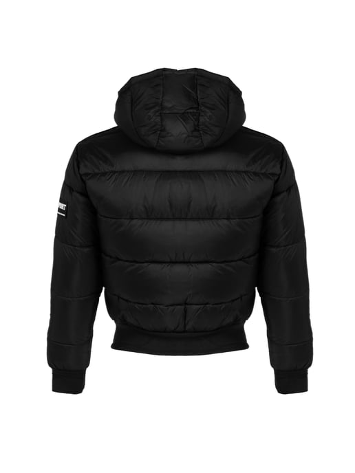 Plein Sport Padded Taped Sleeve Black Jacket
