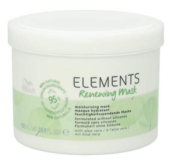 Elements Mascarilla Hidratante Renovadora Sin Siliconas Todo Tipo De Cabellos 500 ml - Image 1