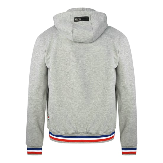 Plein Sport Black 3D Logo Grey Hoodie