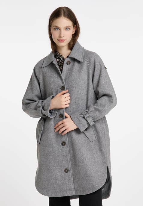 DreiMaster Vintage Wool Blend Transition Coat tuxe - Image 2