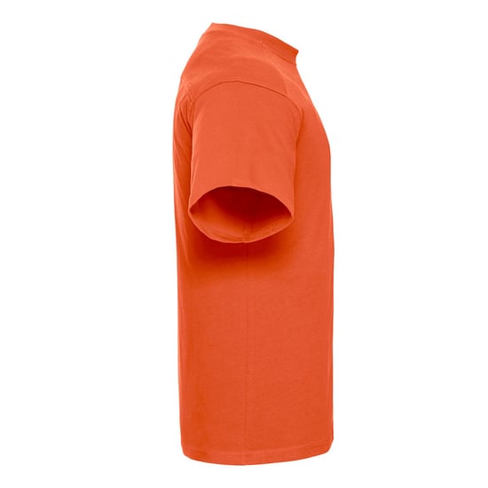 Russell Mens Heavyweight T-Shirt (Orange) - Image 3