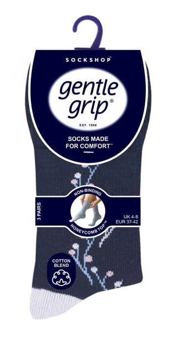Gentle Grip - Calcetines no elásticos Gentle Grip 6 pares - SOLRH215 - Image 2