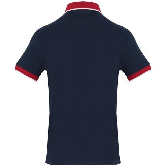 Polo azul marino con cuello en contraste de North Sails - Image 2