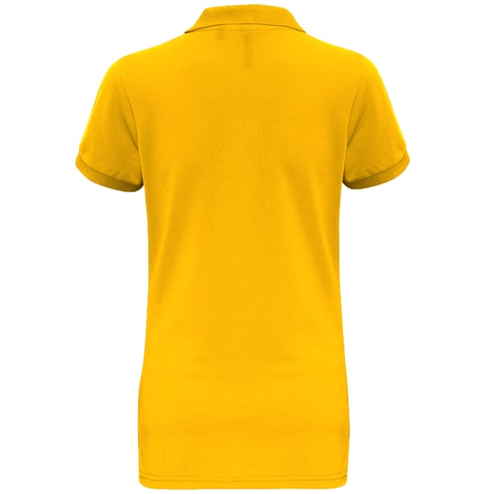 Asquith & Fox Womens/Ladies Short Sleeve Performance Blend Polo Shirt (Sunflower) - Image 2