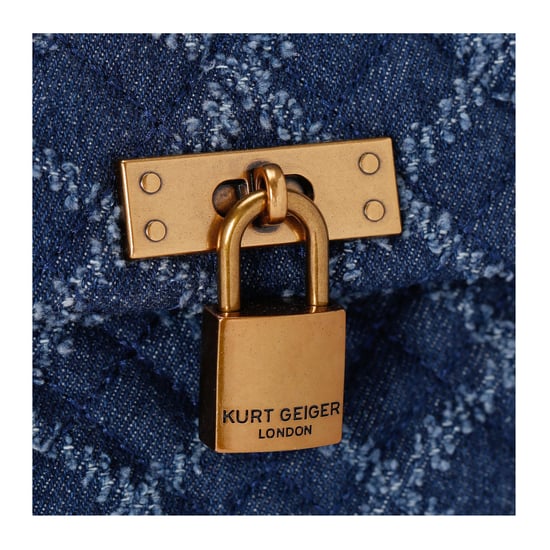 Kurt Geiger London Denim Kgl Brixton Lock Bag