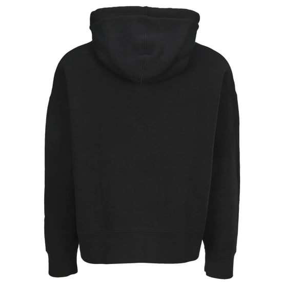 Palm Angels sudadera con capucha negra con logo y estrellas bordadas - Image 2