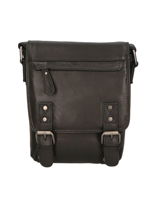 Hill Burry Crossbody bag men BLACK