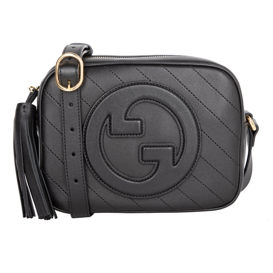 Gucci Small Gucci Blondie Shoulder Bag Black - Image 1