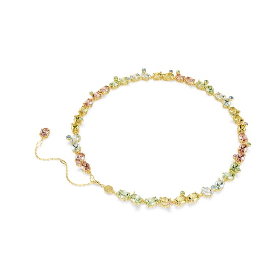 Swarovski 'Gema' Women's Gold Plated Metal Necklace - Gold 5714836 - Image 5
