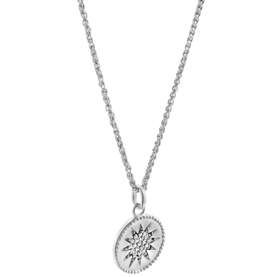 Orphelia 'Shine' Women's 925 Sterling Silver Pendant with Chain - Silver ZH-7576 - Image 3