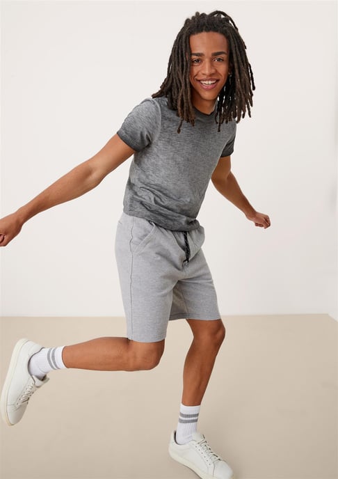 Cotton Jersey Sweat Shorts