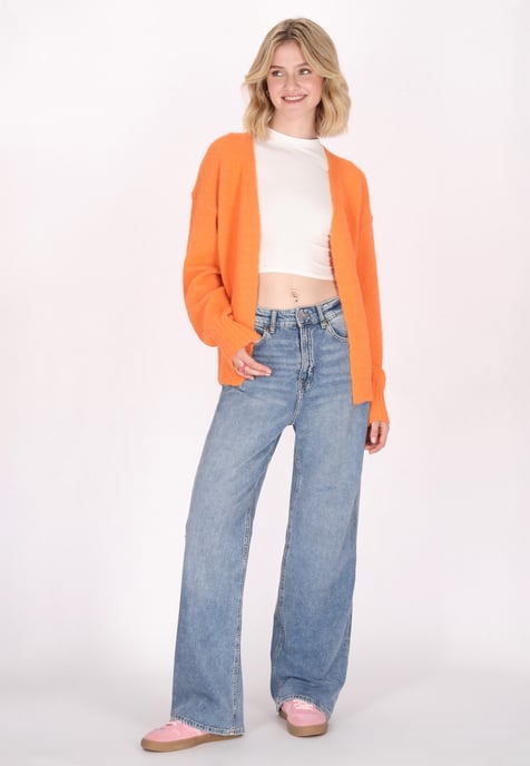 Mymo Cardigan women orange - Image 2