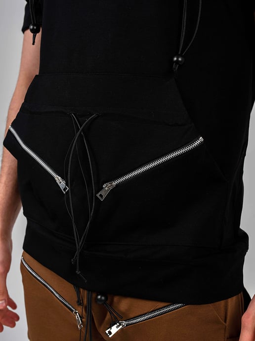 La Haine Inside Us Sudadera Poeti Hombre Negro - Image 6
