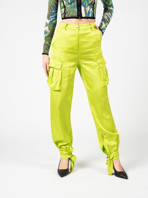 Pinko Pantalones Panciotto de mujer verde - Image 3