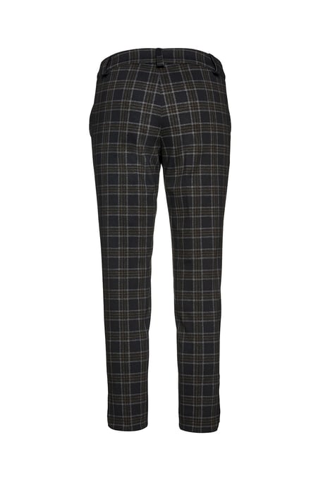 7/8 Length Check Punto di Roma Crop Pants