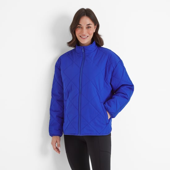 Cirnan Womens Packaway Padded Jacket - Ultra Marine