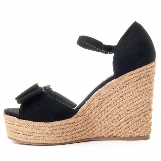 Sandalía Montevita Wedge Sparto Spartsum9 en Negro - Image 5