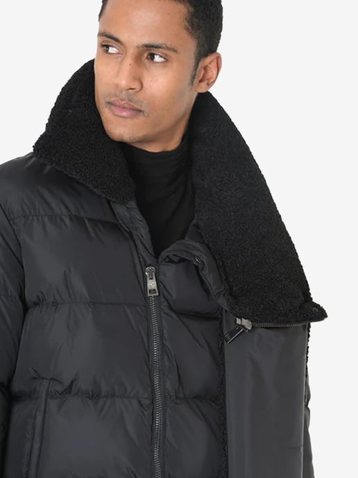 La Haine Inside Us Chaqueta Zimowa del hombre negro - Image 6