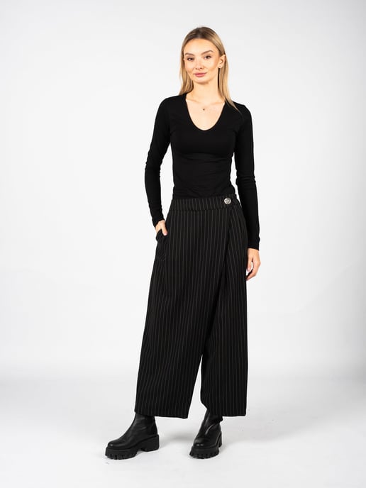La Haine Inside Us Pantalón LW516 Mujer Negro - Image 2