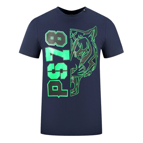 Camiseta Plein Sport PS78 Design Logo azul marino - Image 1