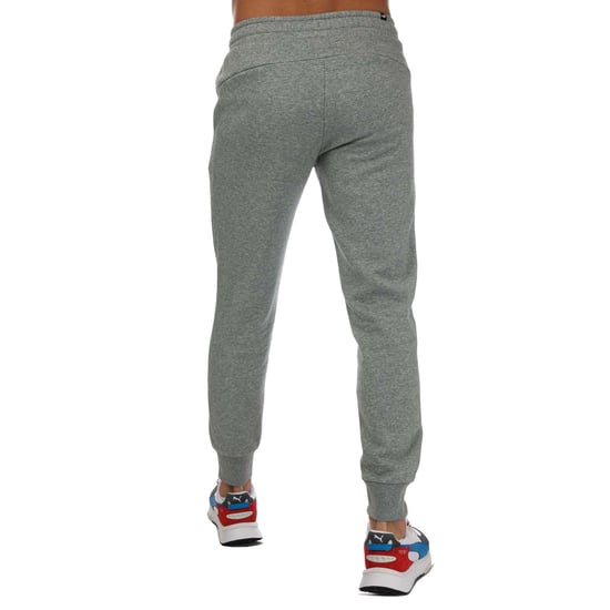 Men's Puma Essentials Logo Sweatpants in Grey