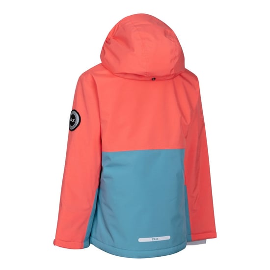 Childrens/Kids Pauline DLX Ski Jacket (Peach Blush/Storm Blue)