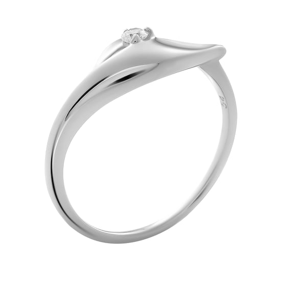 Orphelia 'Milan' Women's 925 Sterling Silver Ring - Silver ZR-7519 - Image 3