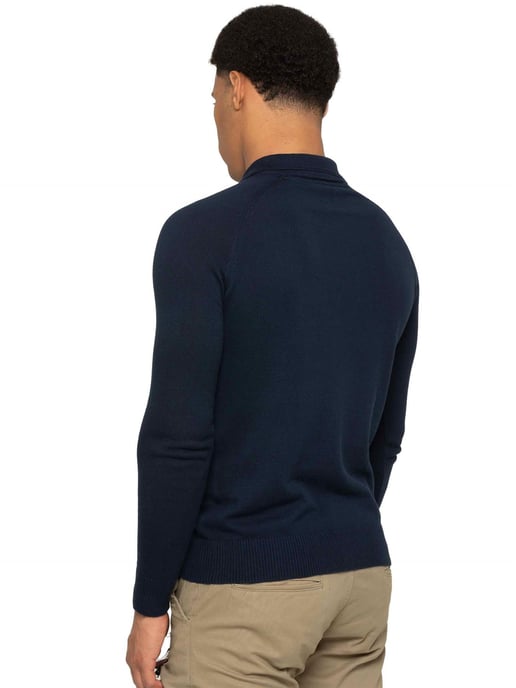 Enzo Milano Polo con media cremallera para hombre - Image 2