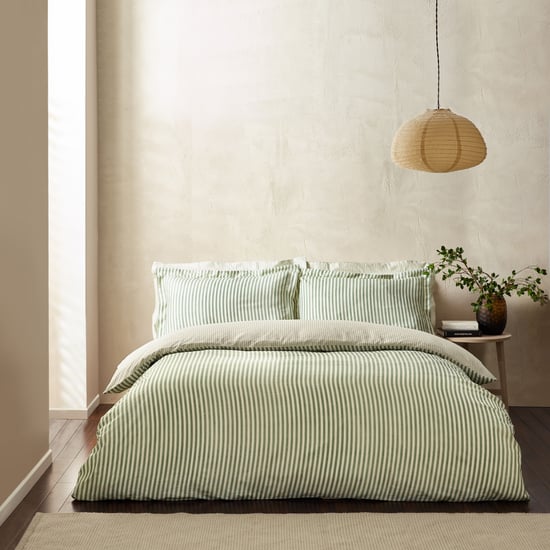 Hebden Mélange Stripe Duvet Cover Set