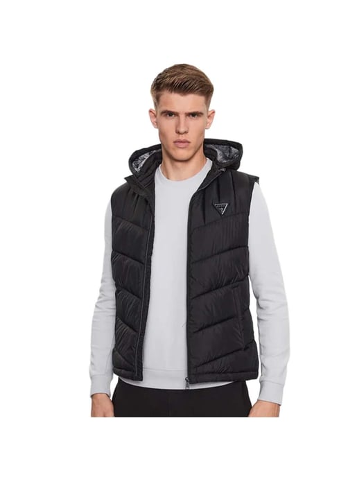 Chaqueta sin mangas acolchada G Force de Guess para hombre - Image 1