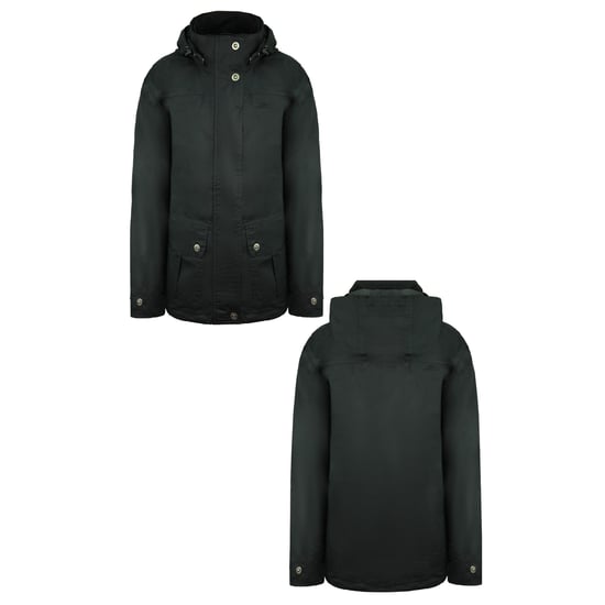 Trespass Waterproof Windproof Black Women Shamilla Jacket FAJK3IF20002 SAS BLACK