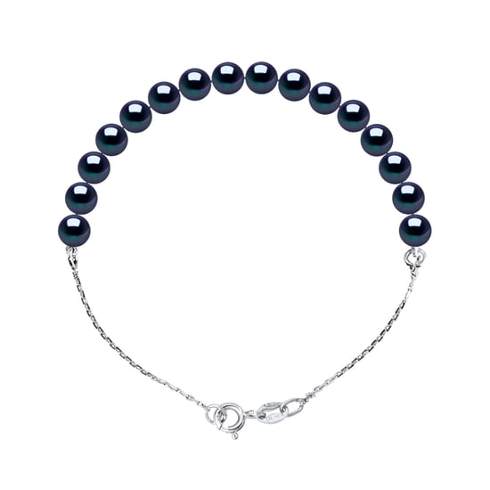 Bracelet Real Cultured Freshwater Pearl Round 6-7 mm - Image 1