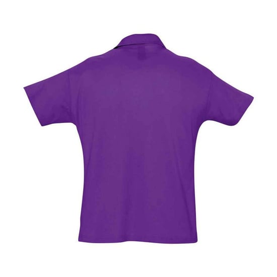 SOLS Mens Summer II Polo Shirt (Dark Purple) - Image 2