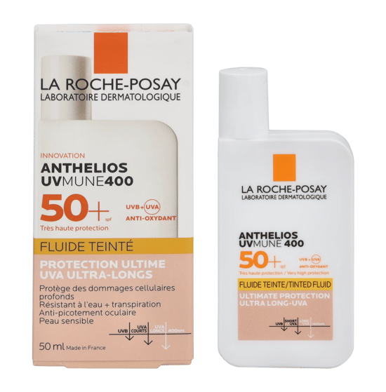 LRP Anthelios UVmune 400 Tinted Fluid SPF50+ 50 ml - Image 1