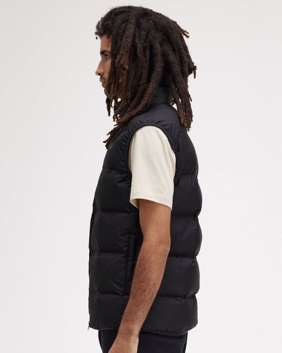 Fred Perry Mens Padded Gilet - Image 6