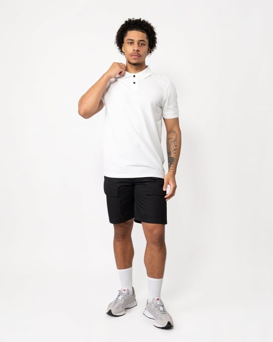 BOSS Orange Prime Camiseta Polo de Algodón Piqué para Hombre con Estampado de Logo NOS - Image 3