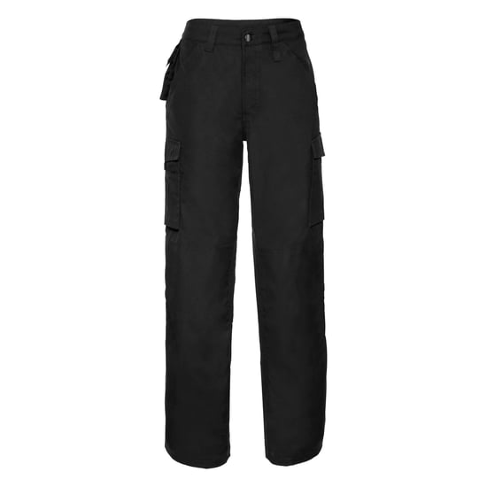 Russell Work Wear Heavy Duty Trousers / Pants(Regular) (Black) - Image 1
