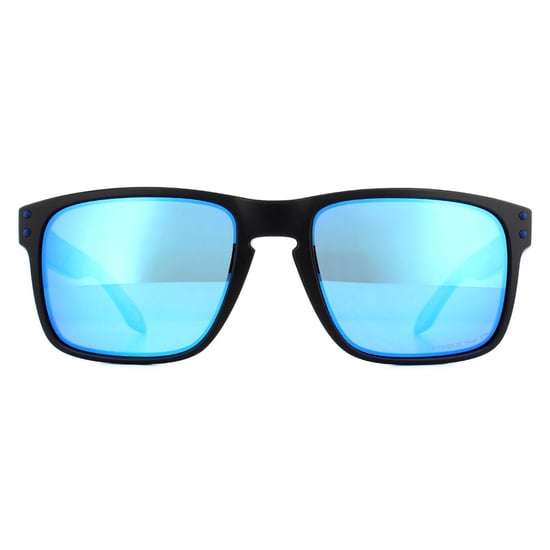 Oakley Sunglasses Holbrook OO9102-H0 Matte Black Prizmatic Prizm Sapphire Polarized