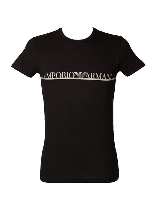 Camiseta Emporio Armani con cuello en C para hombre azul - Image 1