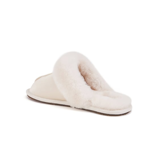 Closed Mule Satin Pale - Image 4