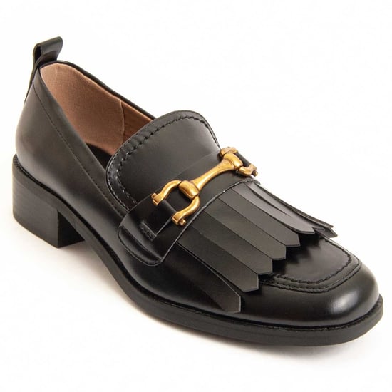 Mocasín de tacón Montevita Megane en negro - Image 3