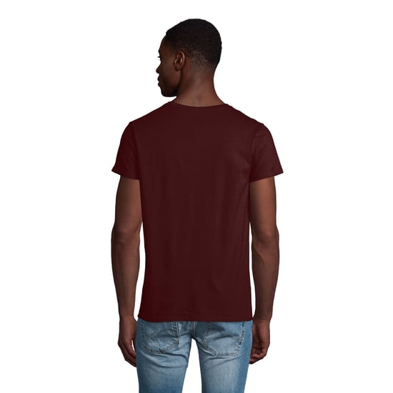 SOLS Mens Crusader T-Shirt (Burgundy) - Image 2