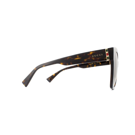 Gafas de sol Gucci GG0459S 002 Havana Brown Gradient - Image 4