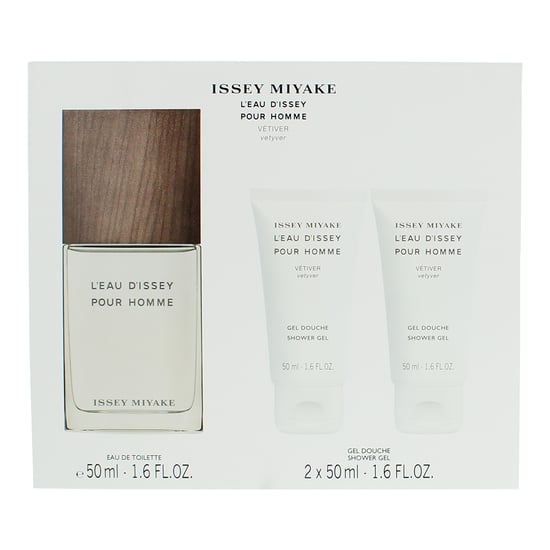 Issey Miyake L'eau D'issey Pour Homme Vétiver Eau de Toilette 50ml Gift Set - Image 3