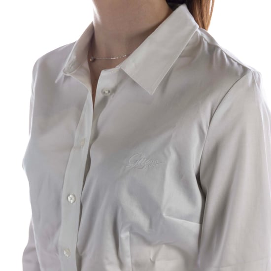 Camiseta Guess Ls Cate Blanco - Image 4