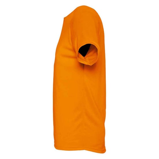 SOLS Mens Sporty Raglan T-Shirt (Neon Orange) - Image 3