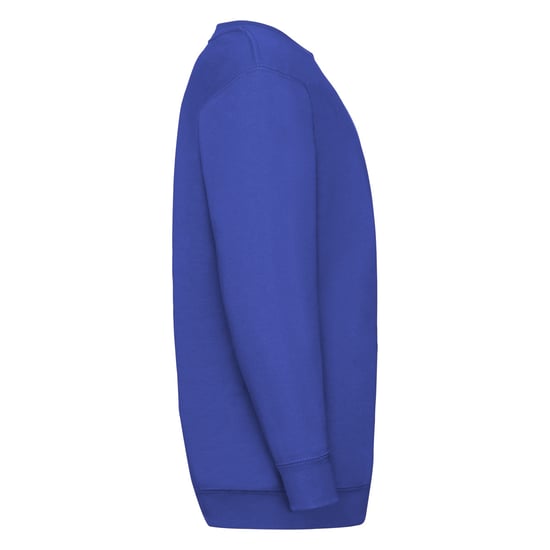 Fruit Of The Loom Childrens Unisex Set In Sleeve Sweatshirt (Royal) - Image 2