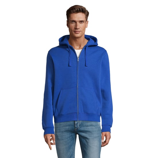 SOLS Mens Spike Full Zip Hoodie (Royal Blue) - Image 1