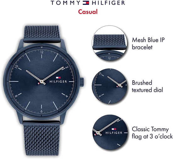 Tommy Hilfiger Hendrix Men's Blue Watch 1791841