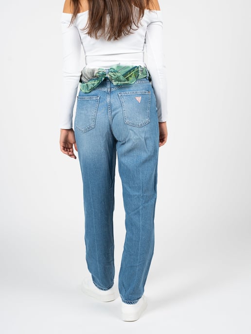 Guess Vaqueros Mom Fit de mujer azul - Image 5